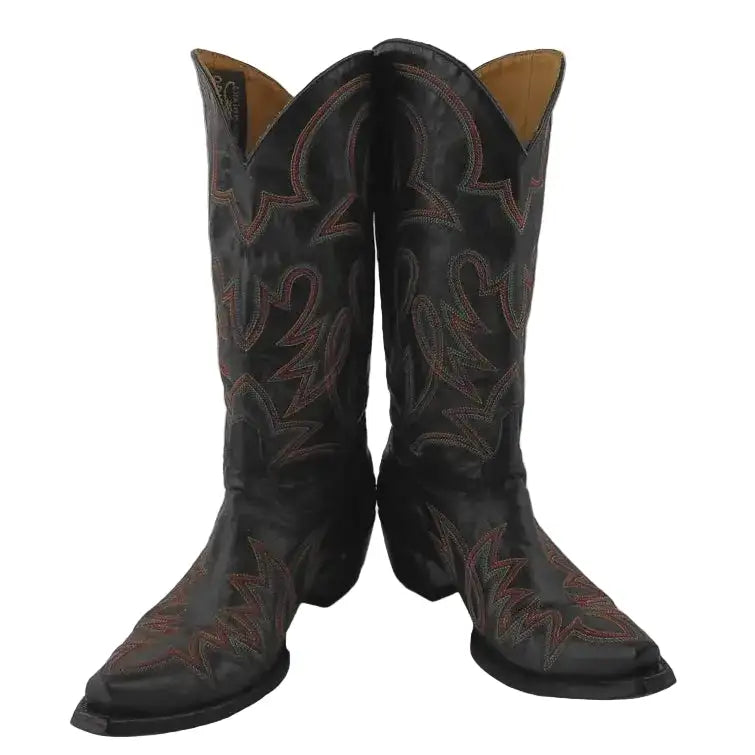 Previously Loved Old Gringo Women's Snip Toe Cowboy Boots - Size 6.5 - Black (#292)
