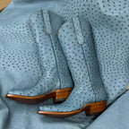 Back at the Ranch Ostrich Full Quill 14" - Sky Blue