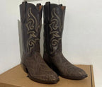 J. B. Hill Exotic Custom Handmade Cowboy Boots Men’s Size 9.5D
