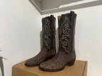 J. B. Hill Exotic Custom Handmade Cowboy Boots Men’s Size 9.5D