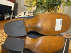 Lucchese Boots 'Evening Patriots' Blue Sueded Caiman 11.5D *NEW*
