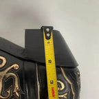 Back at the Ranch Western Zip Cowgirl Boots | Custom | Priscilla Crystals | 7.5