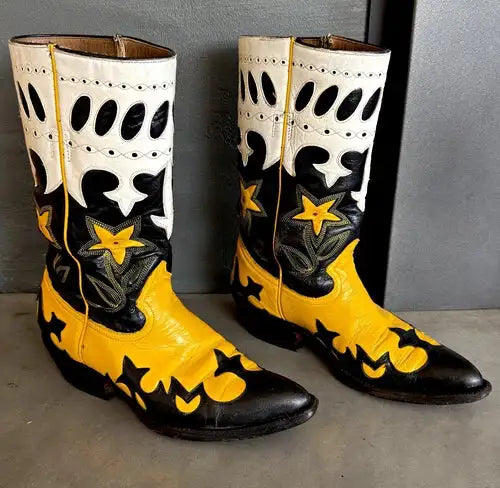 Vintage Montana Boot Company â€œStarflowerâ€ Boots - Womenâ€™s 8B