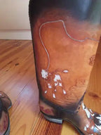 Womens SCOTT WAYNE TRES OUTLAWS BOOT COMPANY COWBOY BOOTS