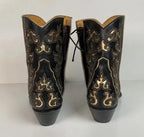 Back at the Ranch Western Zip Cowgirl Boots | Custom | Priscilla Crystals | 7.5