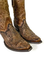 Old Gringo Wyoming Hand Tooled Western Boot Women's 8.5
