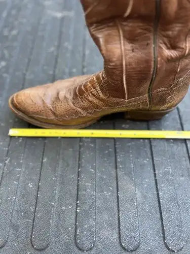 Loveless of Oklahoma Custom Made Ostrich Leg Boots Men's