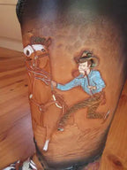 Womens SCOTT WAYNE TRES OUTLAWS BOOT COMPANY COWBOY BOOTS