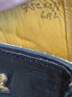 BACK AT THE RANCH 9.5 C Custom Ankle Zipper Western Boots Pricilla Crystals