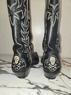 Liberty KILLAZ Mens Boots SIze 10 1/2 D. Hand Tooled. Hand Made.