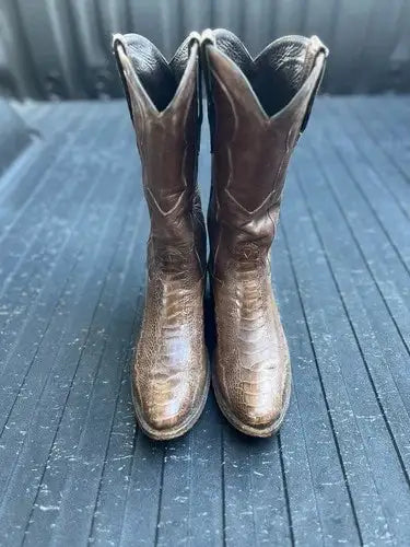 Loveless of Oklahoma Custom Made Ostrich Leg Boots Men's