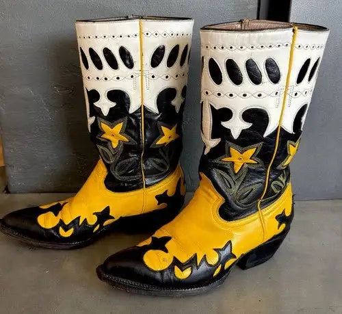 Vintage Montana Boot Company â€œStarflowerâ€ Boots - Womenâ€™s 8B