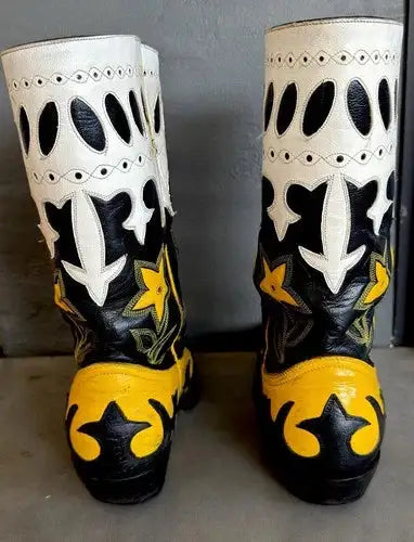 Vintage Montana Boot Company â€œStarflowerâ€ Boots - Womenâ€™s 8B