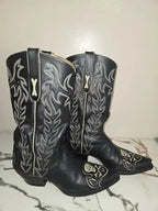 Liberty KILLAZ Mens Boots SIze 10 1/2 D. Hand Tooled. Hand Made.