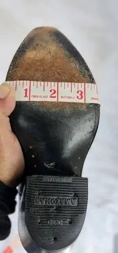 Vintage Champion Attitude Brown Leather Western Boots Embroidered Womens 6.5M Handmade