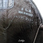 Old Gringo RARE Gunmetal Nailhead Studded Leather Distressed Cowboy Boot 9.5B