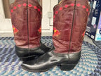 COST $2000+ BEAUTIFUL CUSTOM HANDMADE ROCKETBUSTER COWBOY BOOTS 9-9.5 D