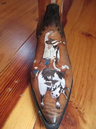 Womens SCOTT WAYNE TRES OUTLAWS BOOT COMPANY COWBOY BOOTS
