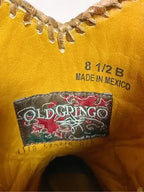 Old Gringo Wyoming Hand Tooled Western Boot Women's 8.5