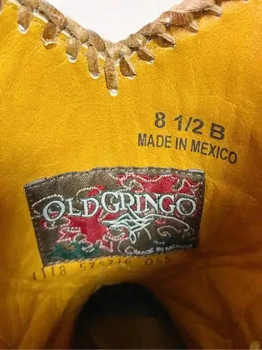 Old Gringo Wyoming Hand Tooled Western Boot Women's 8.5