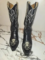Liberty KILLAZ Mens Boots SIze 10 1/2 D. Hand Tooled. Hand Made.